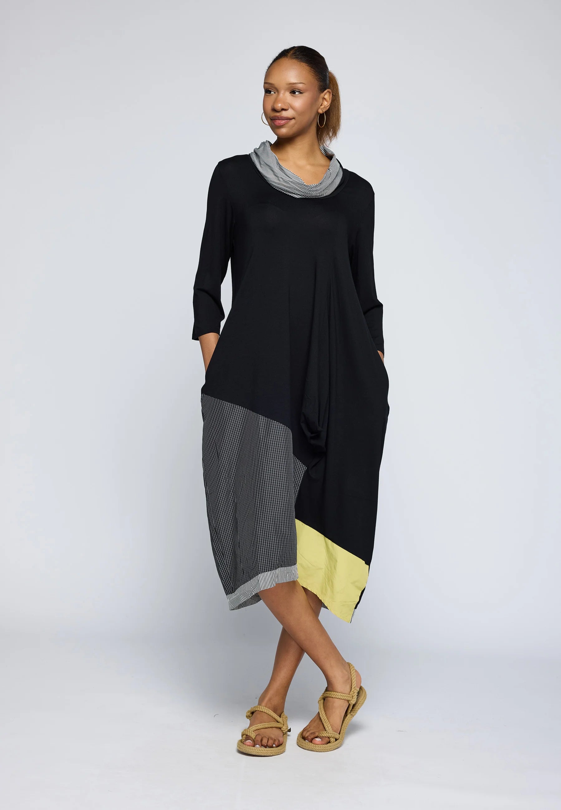 viscose jersey dress Softwear Viscose Jersey Long Dress, 50 / Off White