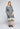 MADDY Elbow sleeved linen dress