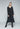 FLICKER Long, eco-friendly washed, thin cotton jersey dress