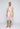 RIVERA Printed, linen dress